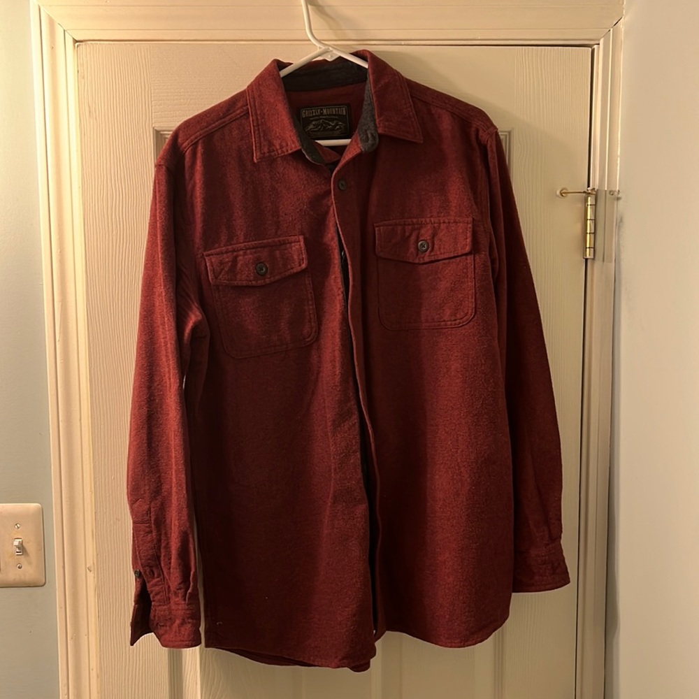 Grizzley Mountain Mens flannel sz L